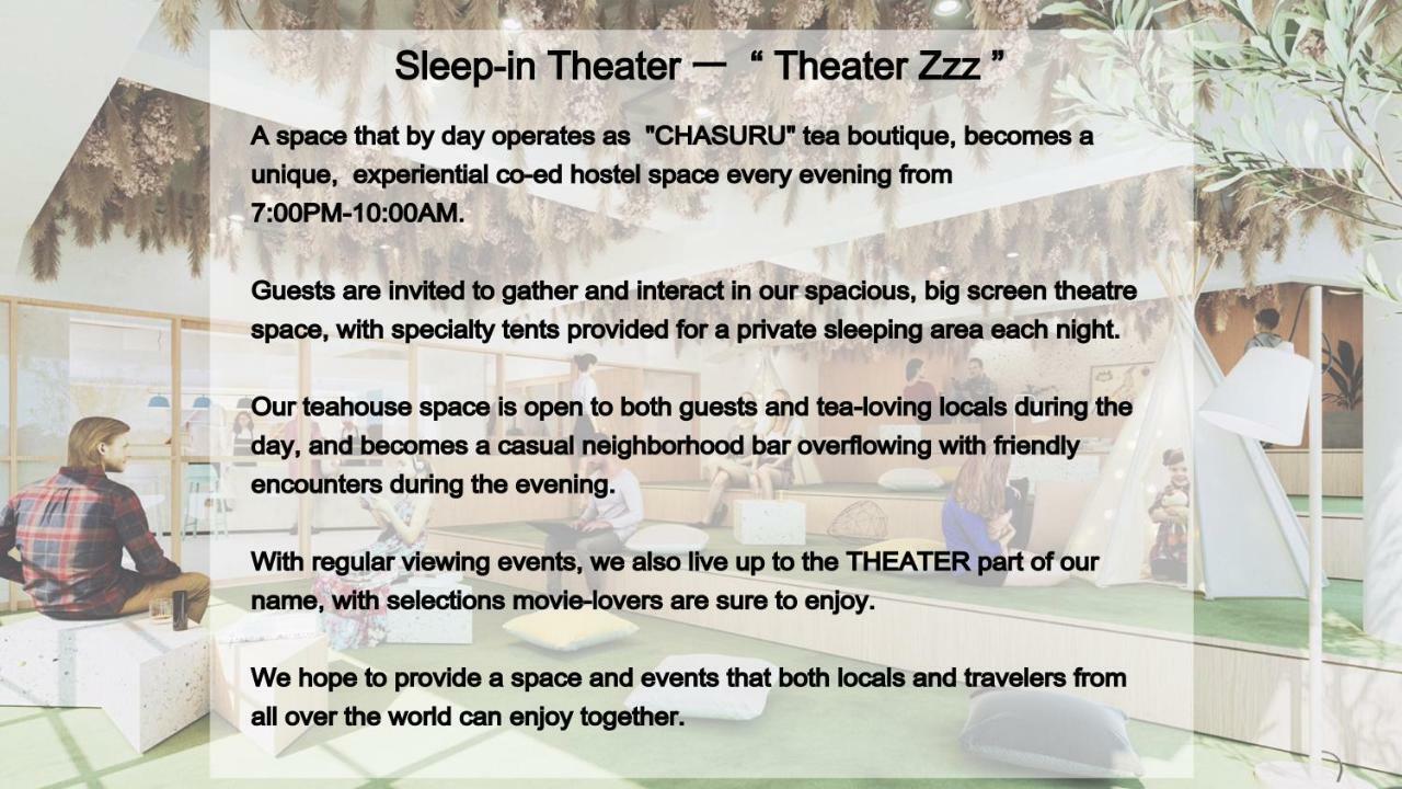 Albergue Theater Zzz Tokio Exterior foto